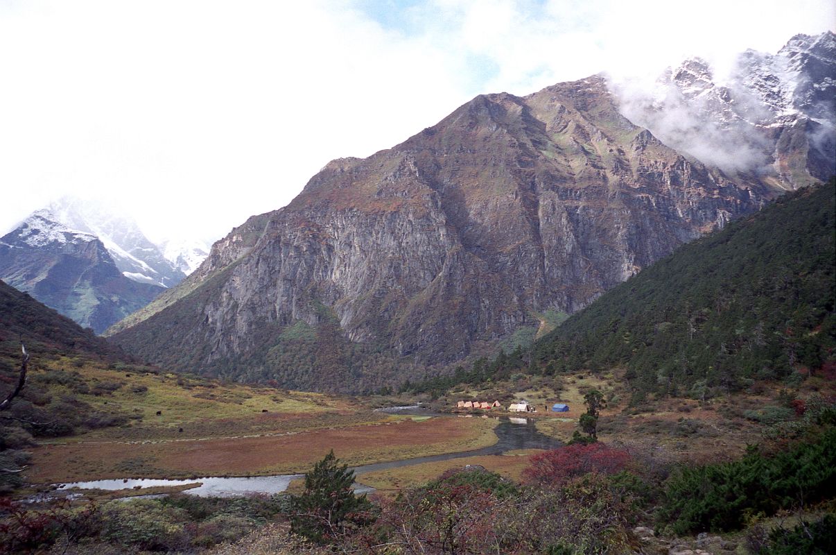 27 Joksam Camp On Trek From Kharta To Everest Kangshung East Face